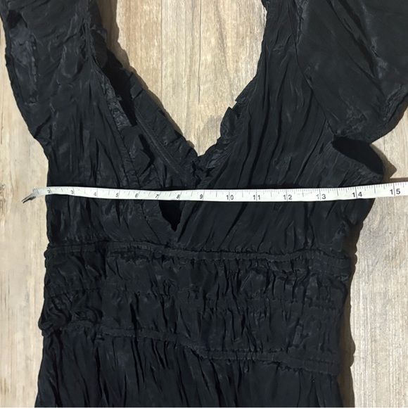 J. Crew Women's Petite Palermo Dress in Viscose-Blend Crinkle, Size Petite Small - Picture 7 of 9